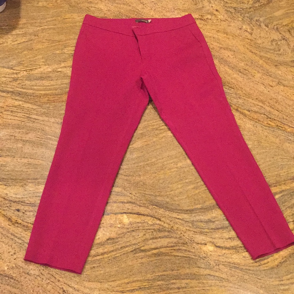 Burgundy pants
